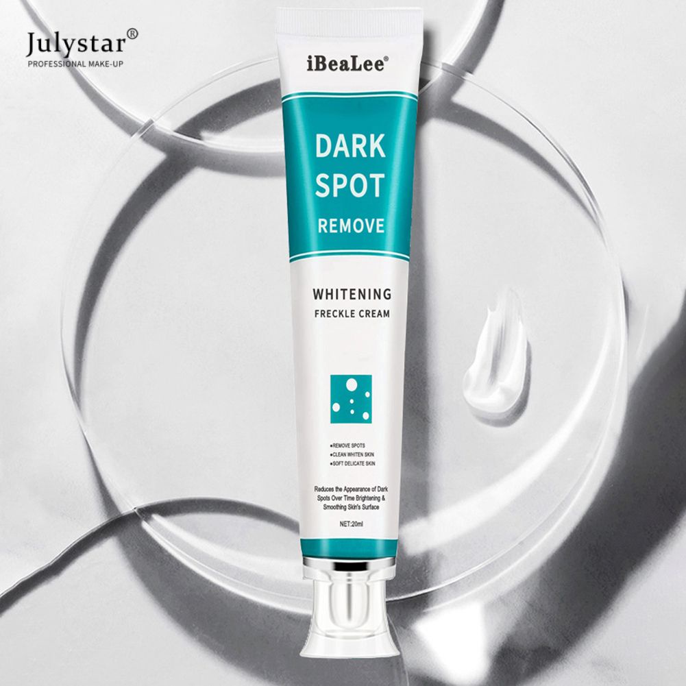 Kem hỗ trợ giảm tàn nhang JULYSTAR màu trắng da/ loại bỏ nám/ vết thâm melanin chống lão hóa 20Ml