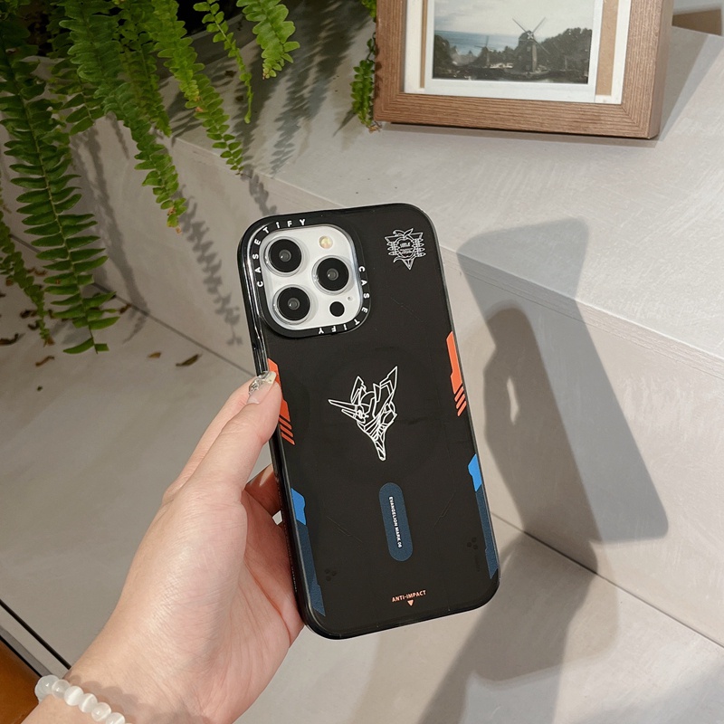 Original casetify eva evangelion test type-01 vỏ nhựa pc cho iphone 11 12 13 14 pro max vỏ