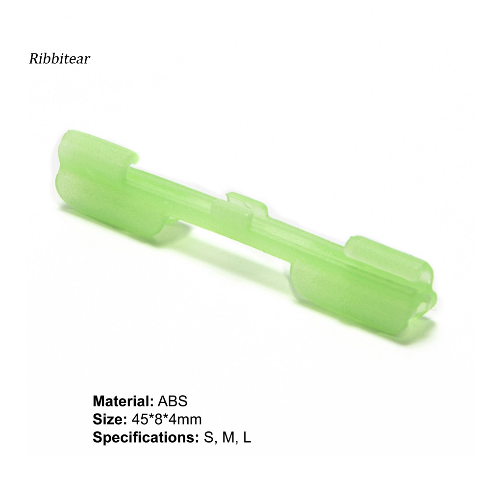 10 cái đầu que giả kẹp mồi giả phụ kiện sàn gậy phát sáng để câu cá đêm