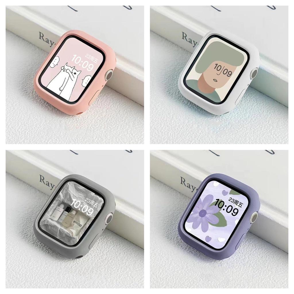 Bảo vệ ốp silicon được cho apple watch series 8 7 6 5 4 se  41/45mm 38/40mm 42/44mm