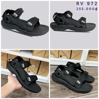 [size 39] Sandal nam Rova RV-972 ĐEN Chính hãng