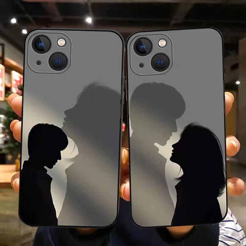 LBM| Ốp lưng Samsung Galaxy A33 A34 A30S A50 A50S A51 A52 A52S A53 A54 A70 A70S A71 A72 A73 Note 8 9 10 Lite Pro Plus 20 Ultra Soft Couple Miss My Boy Girl Shadow Case