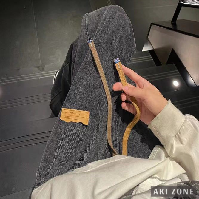 Quần jean nam retro quần bò ống rộng bigsize 5XL 100KG mùa xuân thu cao cấp đường phố thời trang quần denim Hàn Quốc