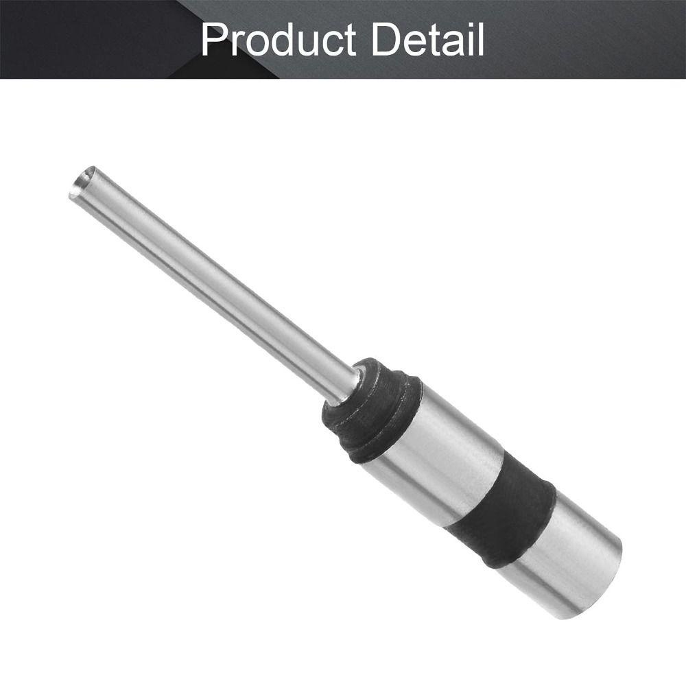 2 Mũi khoan máy đục lỗ giấy MUVAKO chuôi thẳng 4mm màu bạc & đen