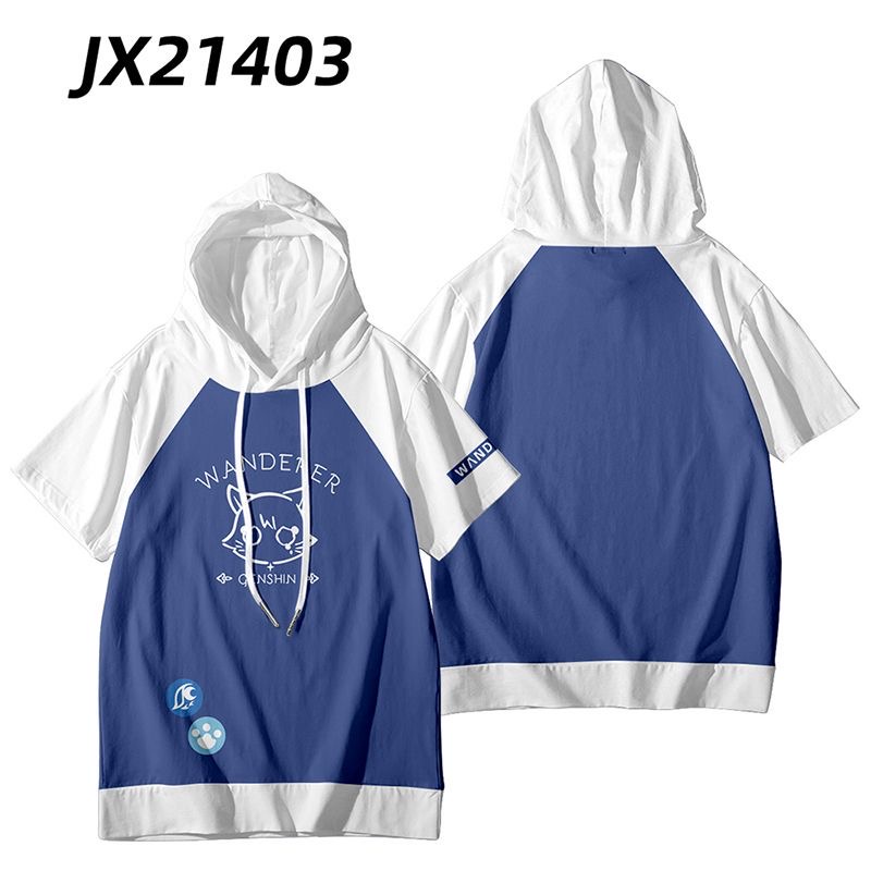 Genshin Áo Thun kimono Hóa Trang Nhân Vật haori Đáng Yêu