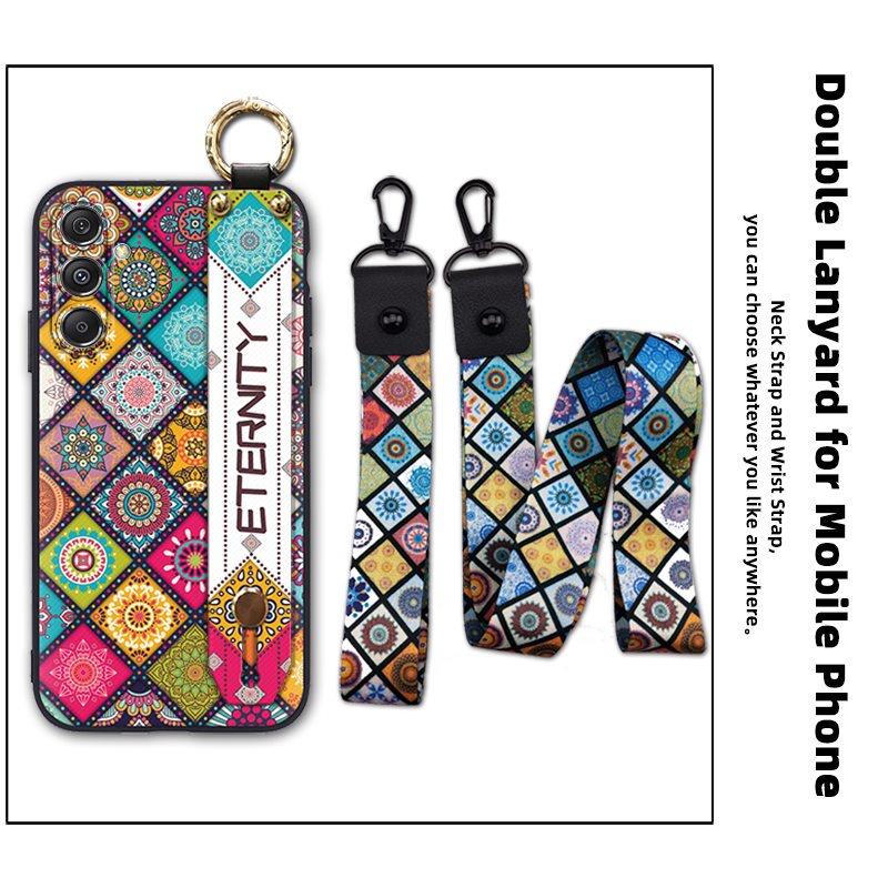 Protective Waterproof Phone Case For Samsung Galaxy M34 5G/SM-M346B Chinese style Soft case Durable ring Shockproof