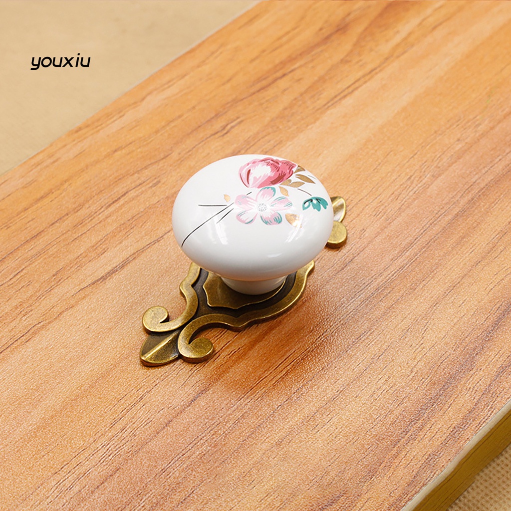 Yi * Tay Nắm Cửa Hình Tròn Bằng Gốm Dày Thoải Mái Cho Nội Thất 10.vn