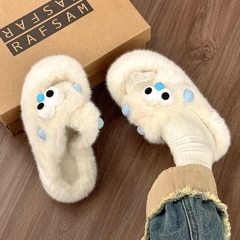 HHH Dép Lông Đế Dày 2023NEW mùa hè dép quai hậu Xinh Xắn 081601