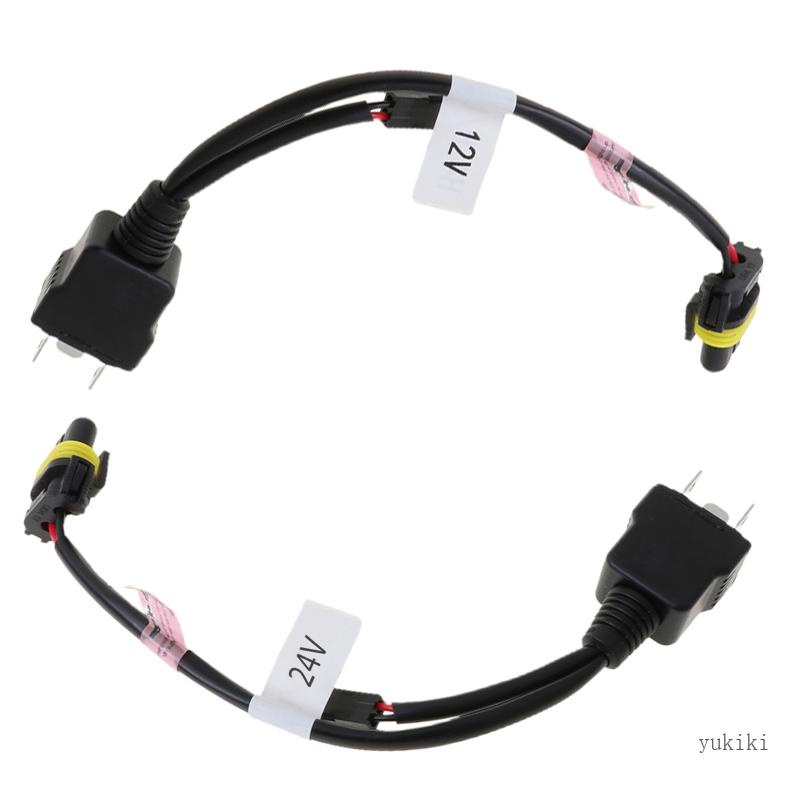Kiki safe 12 24v relay harness cáp điều khiển h4 hi lo bi-xenon cho hid bulb wiring pa