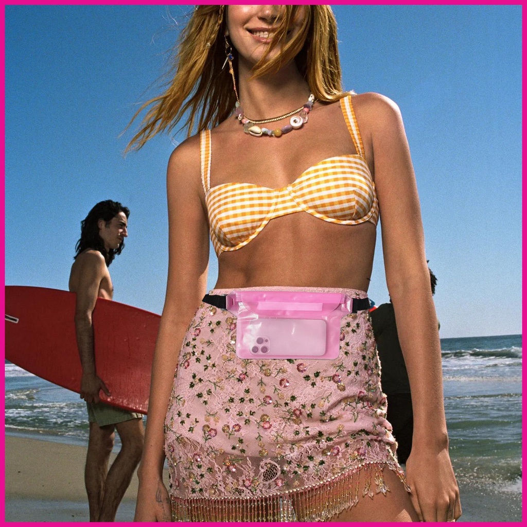 Túi đeo lưng di động fanny pack không thấm nước phụ kiện đi biển túi đeo thắt lưng dung tích cao túi chống thấm 3-layer cho fotvn fotvn