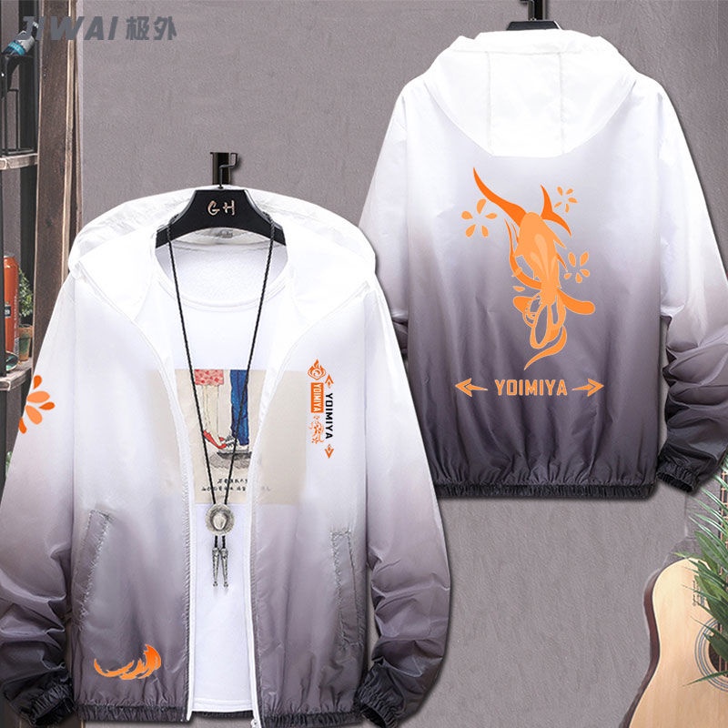 Nhân Vật yoi Miiya Độc Đáo | Genshin Áo Khoác Hoodie Chống Nắng Thời Trang Cho Nam Và Nữ xjnm