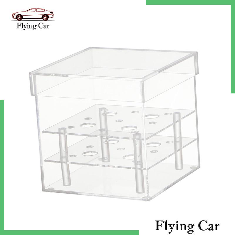 Set 2 Lọ Hoa Bằng Acrylic Trong Suốt Dùng Trang Trí Tiệc Sinh Nhật