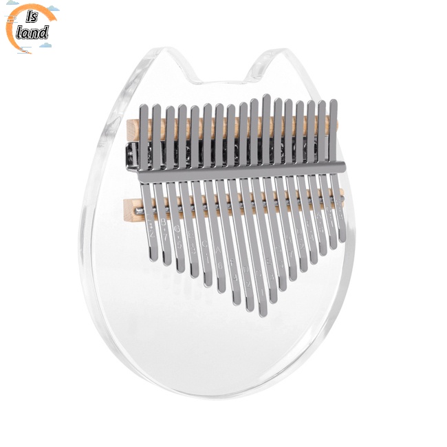 Đàn Kalimba 17 Tông Bằng Acrylic Trong Suốt Dành Cho Người Mới Bắt Đầu