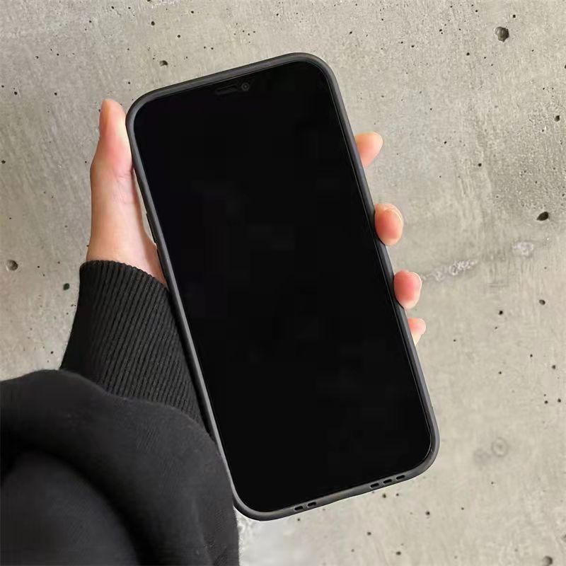 Ốp Điện Thoại Màu Tối Cho iPhone 11ProMax 14ProMax 13ProMax 13ProMax 13 14Pro 11 X XR Xs Max 7P / 8P 12Pro 12ProMax