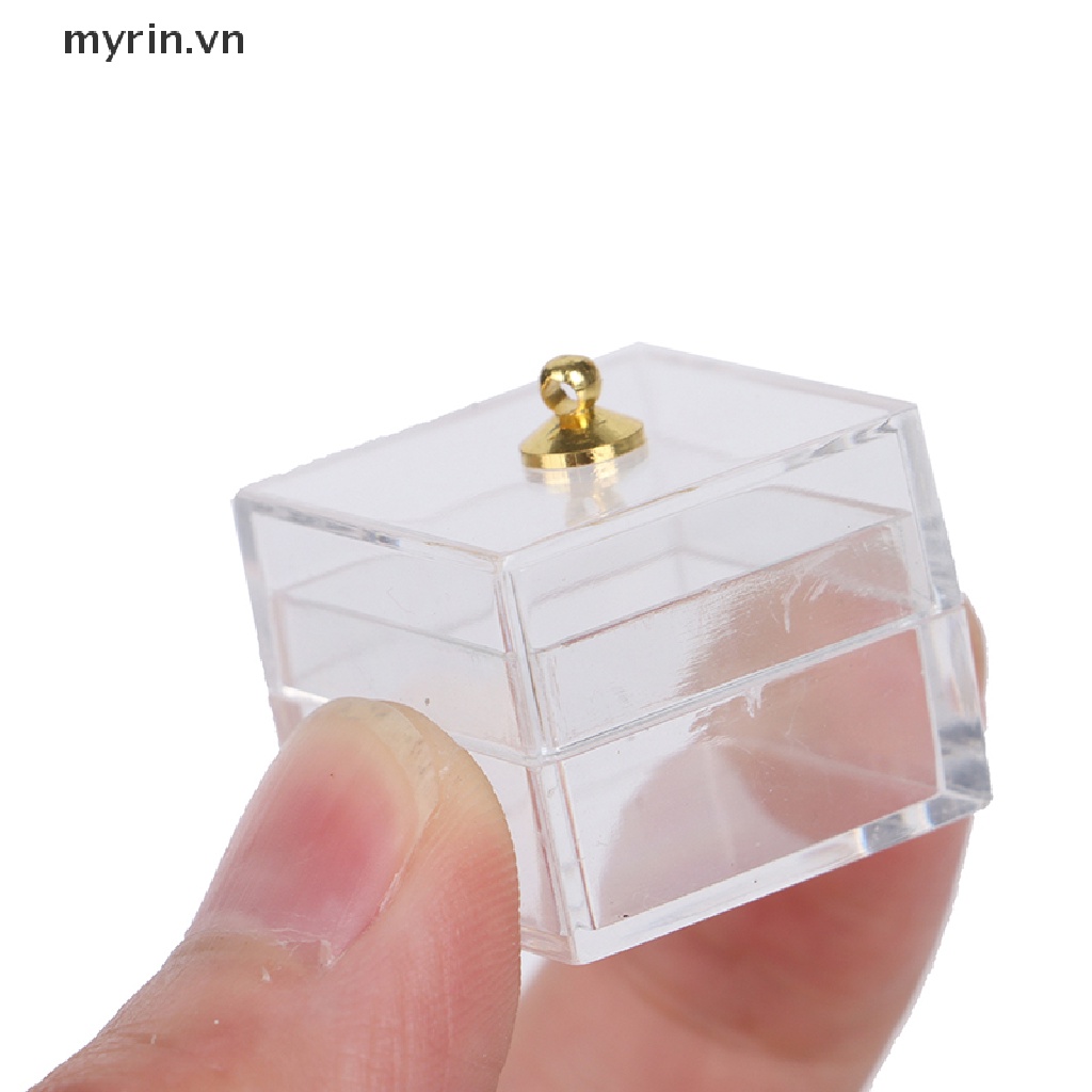 1 Set Mô Hình Tủ Trưng Bày Kẹo / Rau Củ Trang Trí Nhà Búp Bê 1: 12