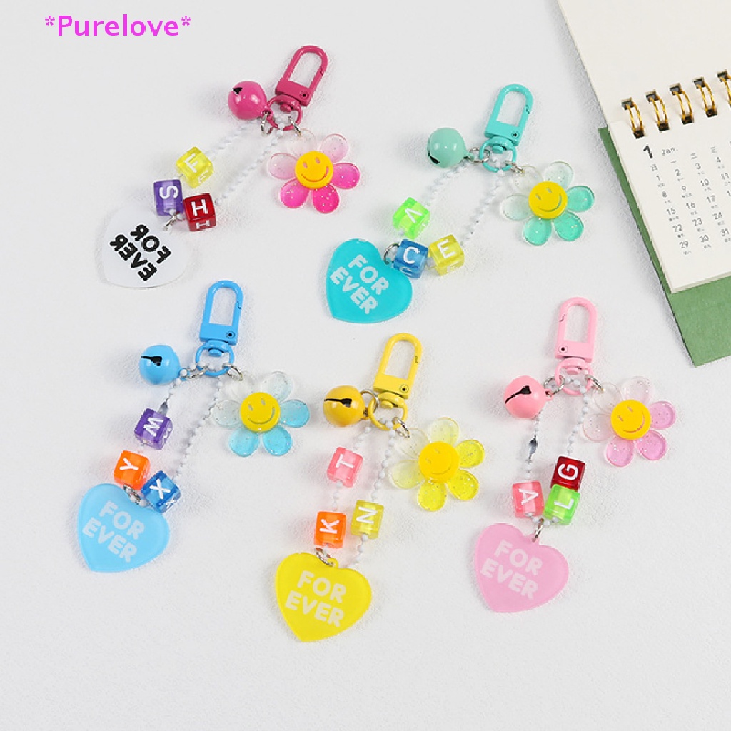 1 Móc Khóa Hình Hoa Hướng Dương Nhiều Màu Xinh Xắn Mới