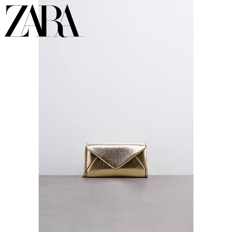 Hàng Mới Về ZARA Túi Xách mini Phối Dây Xích Thời Trang Cho Nữ