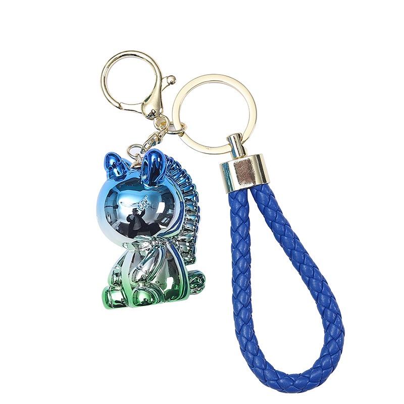 Móc Khoá móc khoá cute móc khoá móc khoá xe móc khoá balo móc khoá túi Sáng tạo nhựa mạ hai màu Unicorn Key Carabiner Phụ nữ ô tô Key Carabiner Trang trí Mặt dây chuyền Túi dễ thương