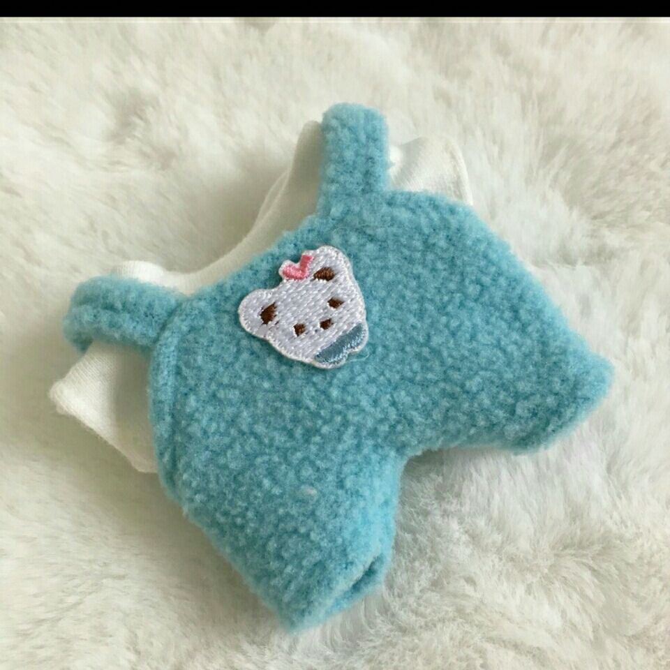 Hàng Có Sẵn Bộ Quần Áo Trẻ Em Màu Trơn Hoạt Hình Dễ Thương 10cm Không Có Búp Bê