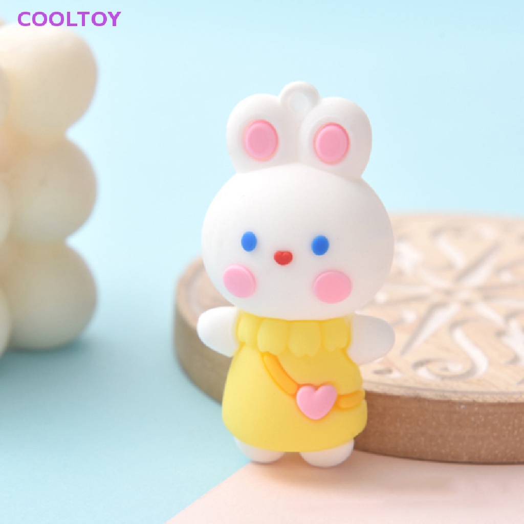 Móc Khóa Hình Thỏ Hoạt Hình Xinh Xắn Đáng Yêu