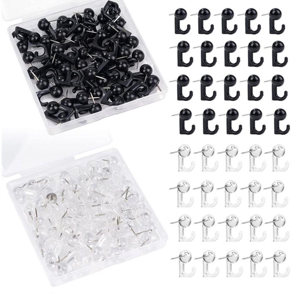 Set 50 Đinh Tán Cố Định Tranh Ảnh Treo Tường Tiện Dụng Cho Trường Học / Văn Phòng