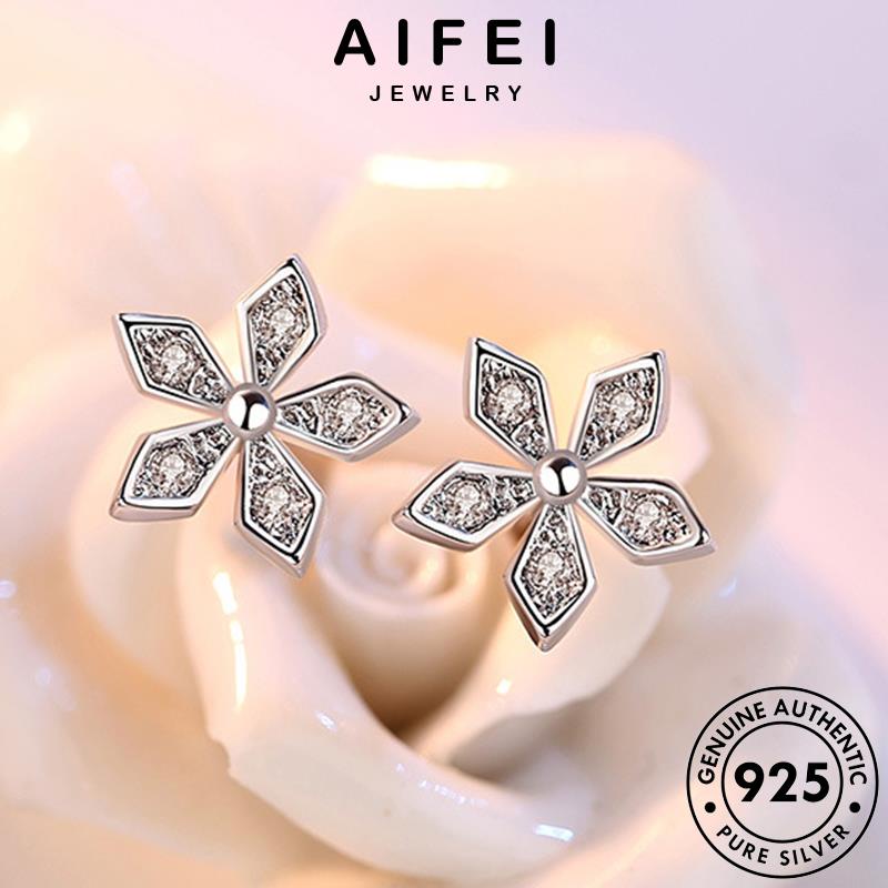 AIFEI JEWELRY thật quốc khuyên trang trang bạc moissanite hàn phụ bản xỏ sức Thời kim 925 tai kiện tua tròn nguyên thời hoa vành cương thời bông nữ E158
