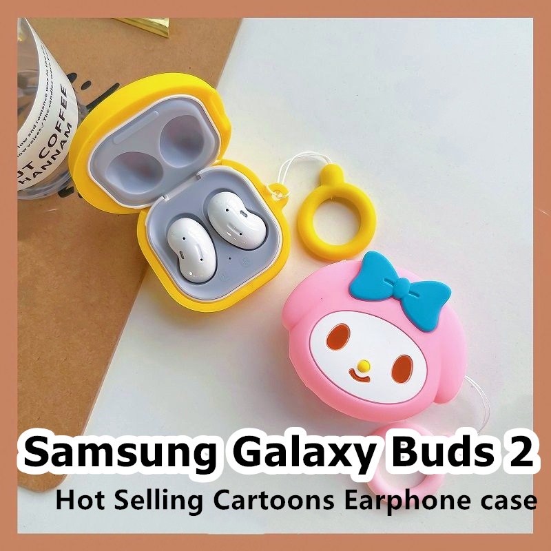 Hàng Có Sẵn! Hàng Có Sẵn! Vỏ Bảo Vệ Hộp Sạc Tai Nghe Samsung Galaxy Buds 2 2 Họa Tiết Hoạt Hình Dễ Thương