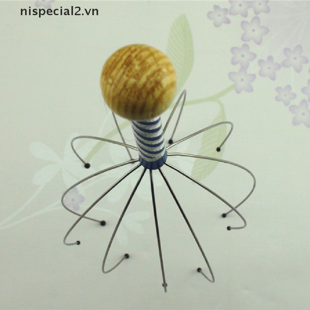 Dụng Cụ Mát Xa Chăm Sóc Da Cổ Hình Đầu Bạch Tuộc Giúp Giảm Căng Thẳng