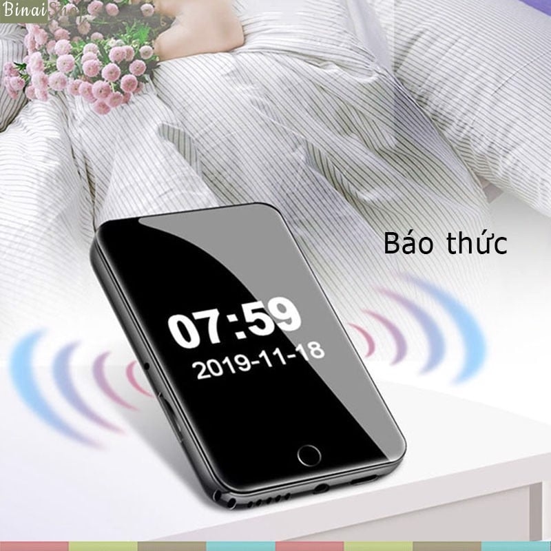Máy Nghe Nhạc - Ruizu M7, Xem Phim MP4, Màn Hình Cảm Ứng, Bluetooth 5.0, Hỗ Trợ Loa Ngoài