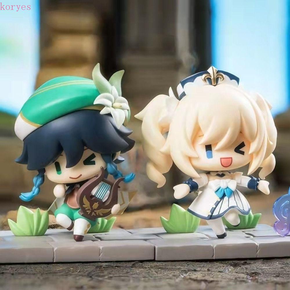 Mô Hình Đồ Chơi Nhân Vật Anime KORYES Genshin Va Chạm Để Bàn Trang Trí Nhà Cửa