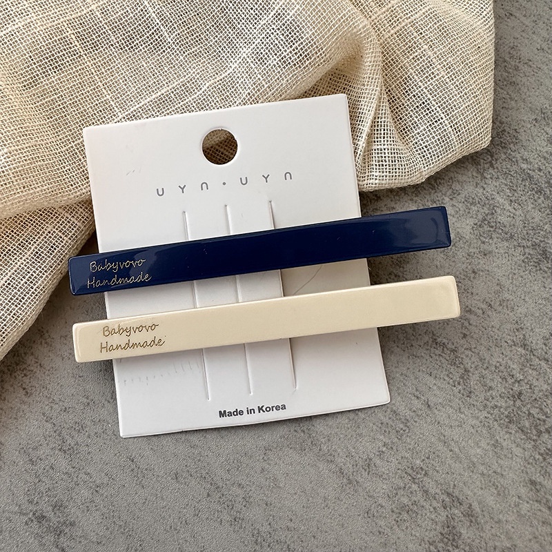 Kẹp Tóc Mỏ Vịt Acetate Phiên Bản Hàn Quốc Cho Nữ