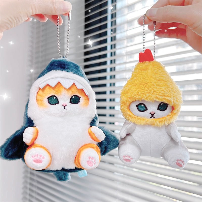 Móc Khóa Hình Cá Mập Hoạt Hình Đáng Yêu