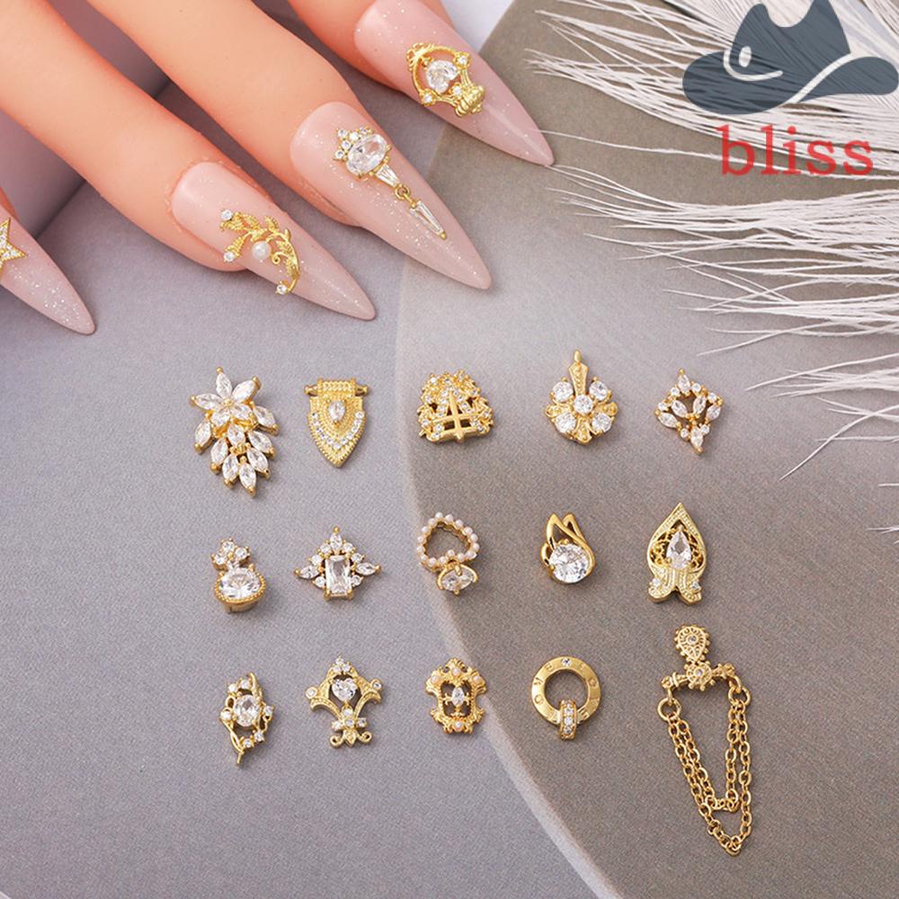 Bộ 2 Phụ Kiện Trang Trí Móng Tay Hình Mũi Tên Và Gấu Thần Cupid Sang Trọng