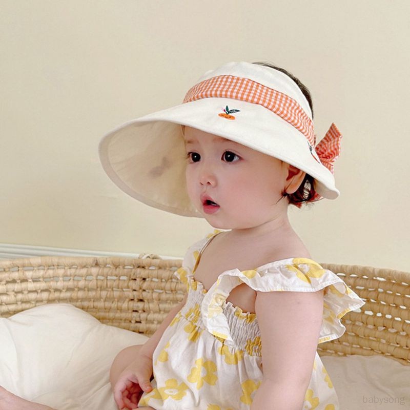 Mũ Chống Nắng Mùa Hè Hở Chóp In Họa Tiết Trái Cây Phong Cách Phương Tây