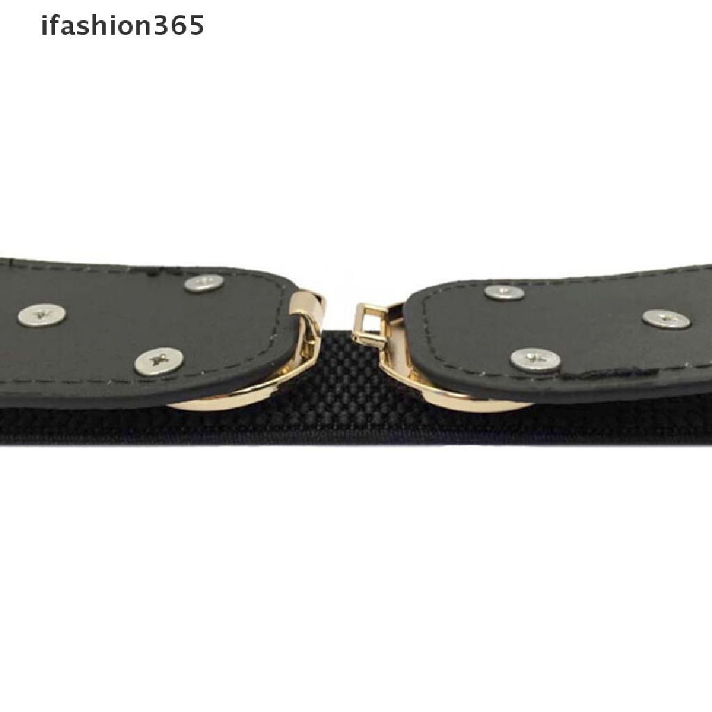 Thắt Lưng Da PU Bản Rộng Dày Co Giãn Thời Trang Cho Nữ Mặc Đầm Cỡ Lớn ifashion365