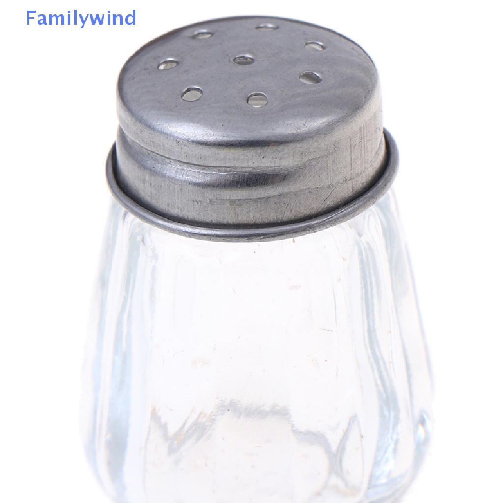 Set 2 Hũ Đựng Gia Vị Bằng Kính Thu Nhỏ 1: 6 Dùng Để Trang Trí Nhà Búp Bê