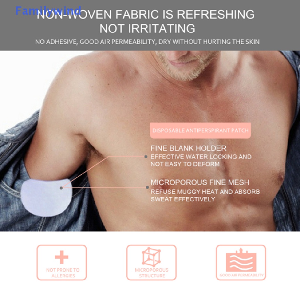 Set 20 Miếng Dán Thấm Hút Mồ Hôi Cho Vùng Da Dưới Cánh Tay