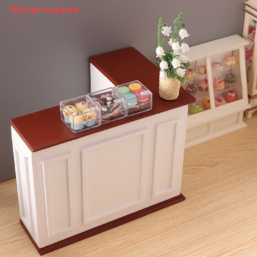 Mô Hình Tủ Bếp Lửa Mini Tỉ Lệ 1: 6 Trang Trí Nhà Búp Bê