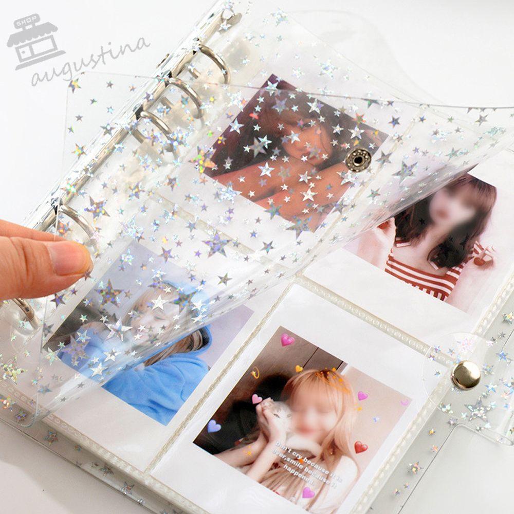 Album Ảnh Trong Suốt Bằng Pvc 200 Ngăn 3inch 5 Inch Hình Augustina Kpop
