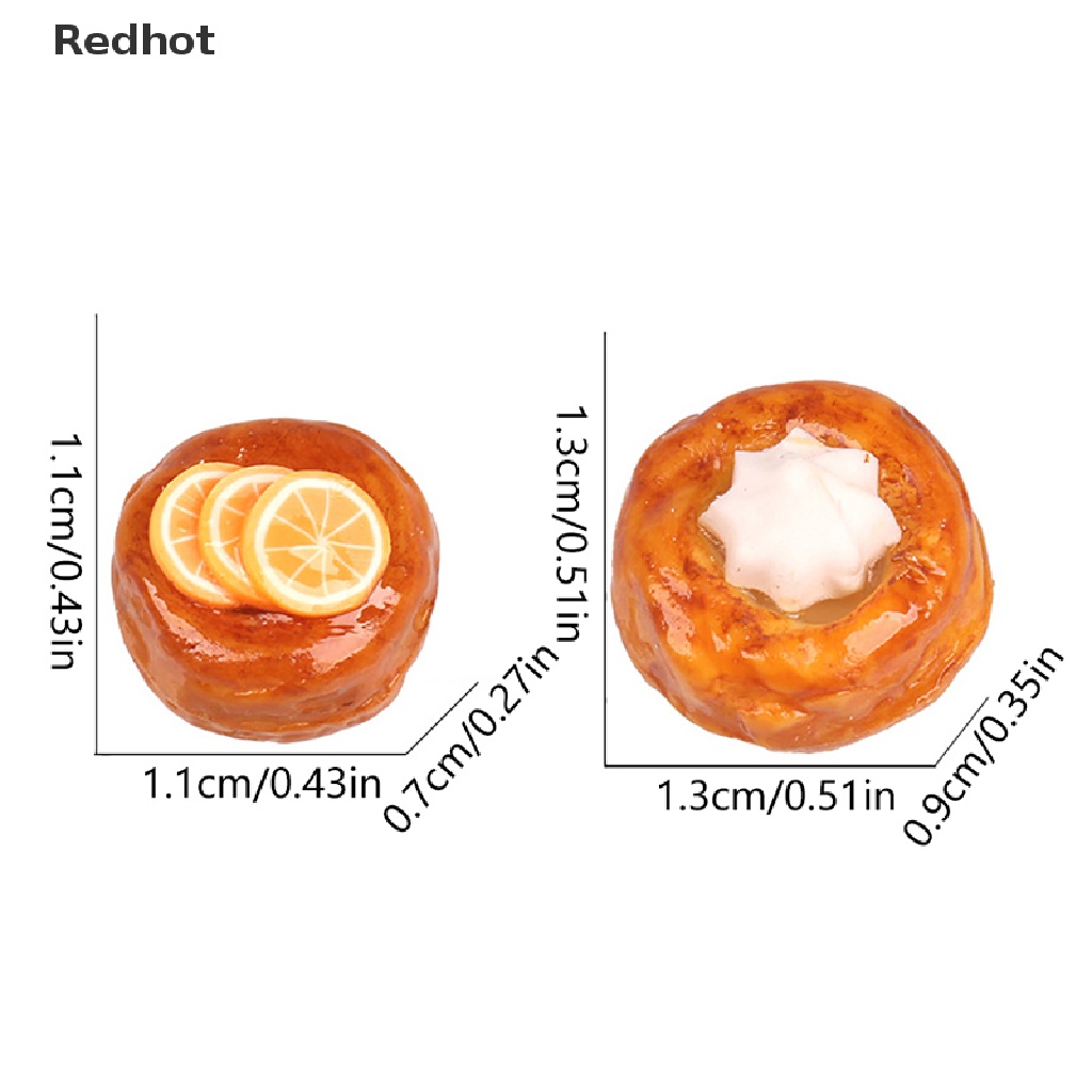 1 Bộ Khay Đựng Bánh Mì Trái Cây Đồ Chơi Búp Bê Cỡ 1 / 12