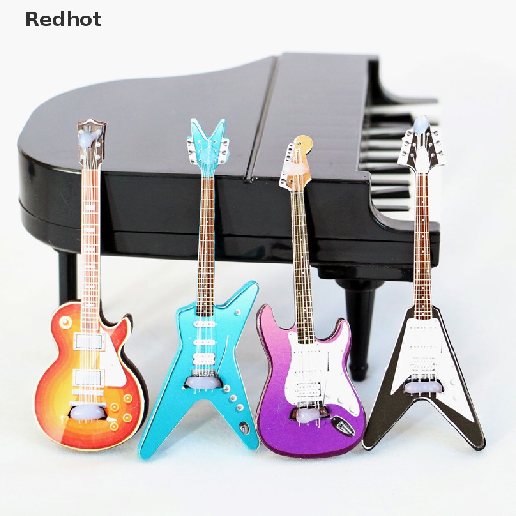 1 Mô Hình Đàn Ghita Cho Nhà Búp Bê