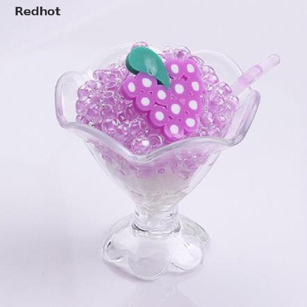 &lt; Redhot &gt; Móc Khóa Hai Màu Hình Trái Cây / Bông Hoa / Đồ Chơi Trang Sức DIY