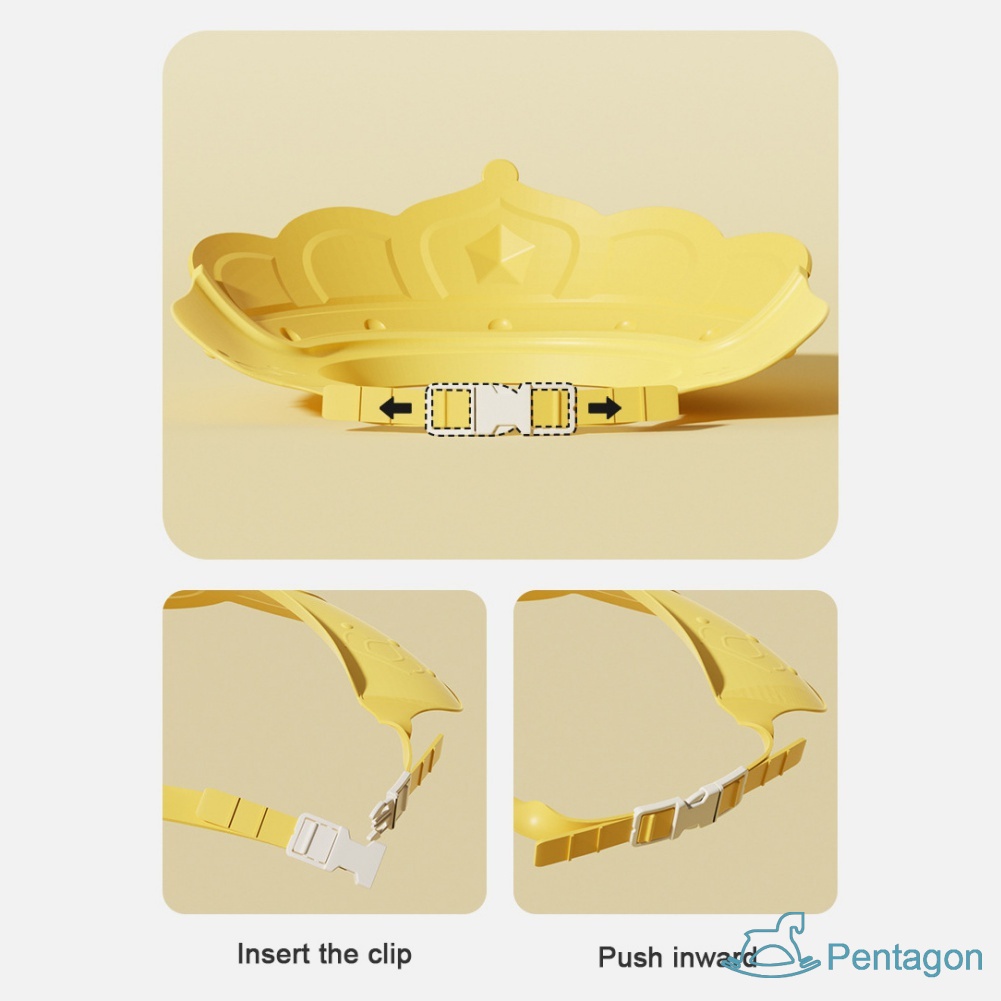 Mũ Chắn Nước Gội Đầu Bảo Vệ Tai Cho Bé Bằng Chất Liệu Silicone