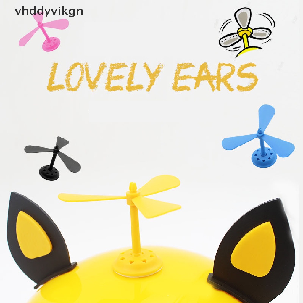 Quạt Nhỏ Bằng Tre Tự Dính Gắn Nón Bảo Hiểm Xe Máy Sáng Tạo