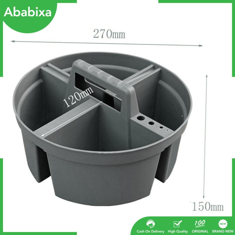 Hộp Đựng Caddy 4 Ngăn Có Tay Cầm Chắc Chắn Dễ Dàng Mang Theo