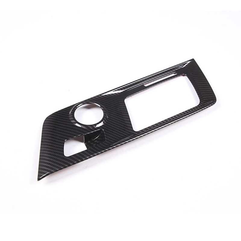 Miếng Dán In Họa Tiết Sợi Carbon Dán Bảng Điều Khiển Cần Gạt Số Cho Chevrolet Corvette C7 2014-2019