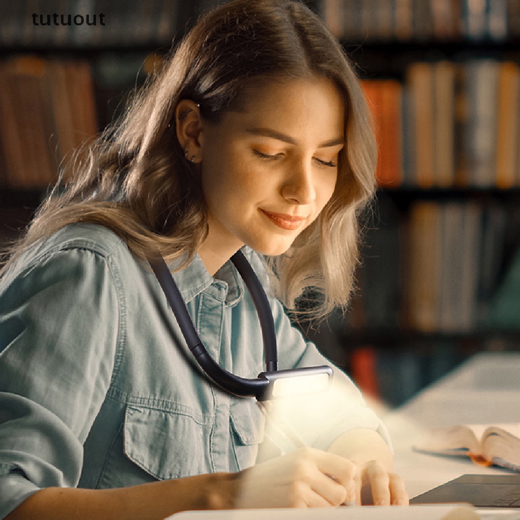 1 Đèn LED Đọc Sách Có Thể Điều Chỉnh Độ Sáng Tiện Dụng