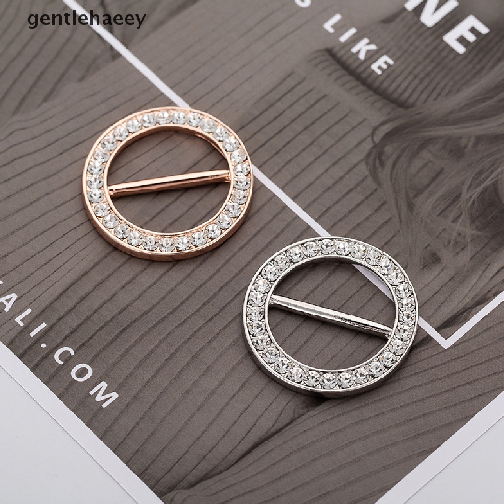 Gent Khóa Khăn Quàng Cổ Đính Đá Kẹp Khăn Quàng Cổ Thời Trang Thanh Lịch Dành Cho Áo Sweater / Khăn Quàng Cổ Và Quần Áo EN