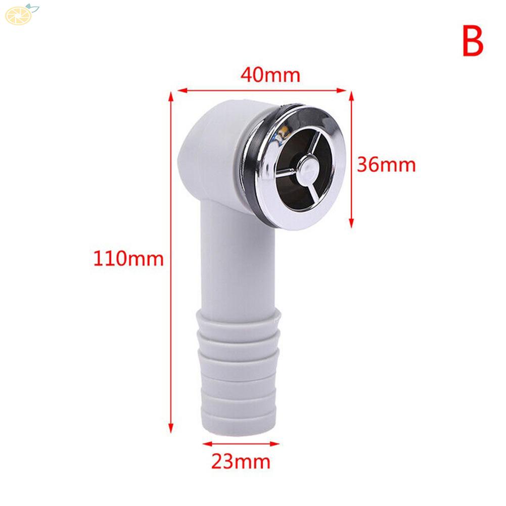 【VARSTR】Overflow Head Drainage Waste Fitting Drainage Water Hose Joint Round Square