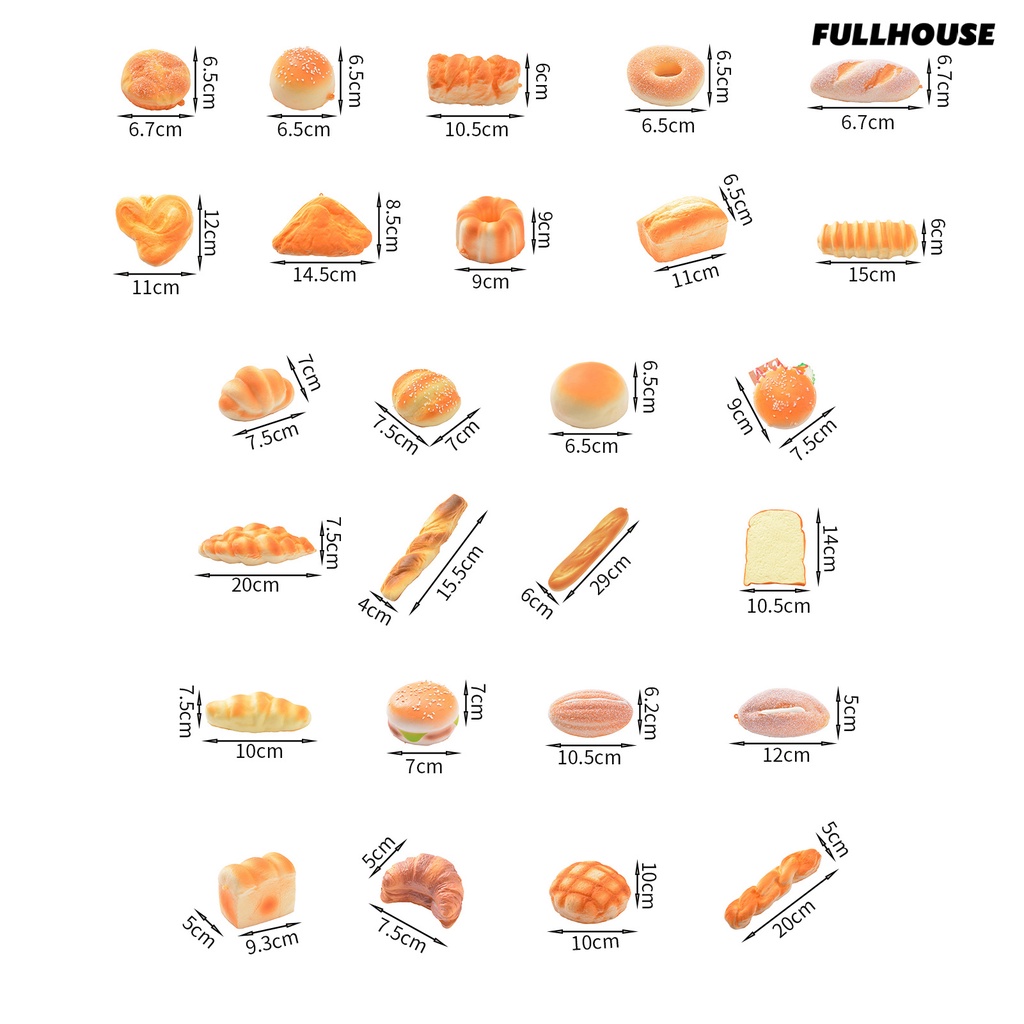 ☀Bánh Mì Hamburger Giả Bằng Da Dùng Làm Đạo Cụ Chụp Ảnh